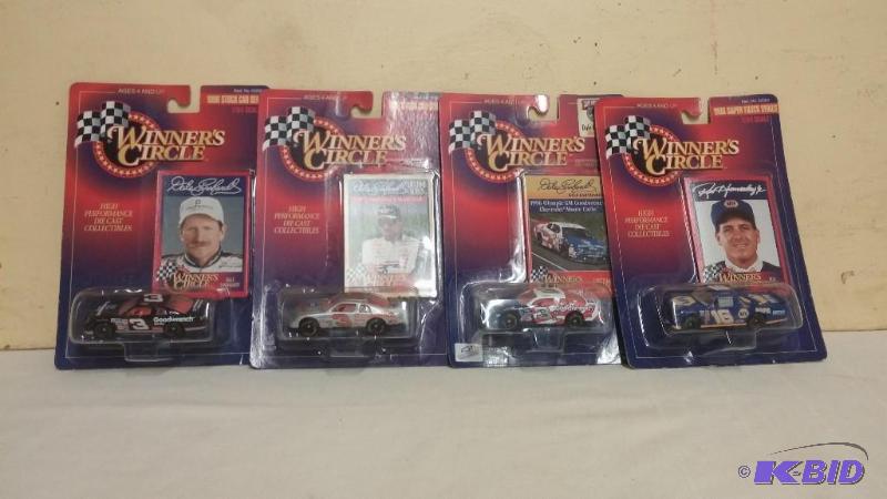 LOT OF 4 WINNERS CIRCLE 164 SCALE DIE CAST ...