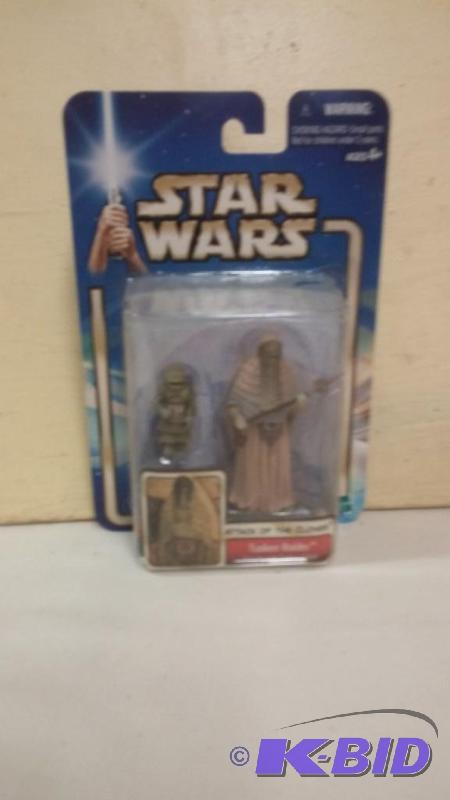STAR WARS ATTACK OF THE CLONES FIGURE TUSKEN ...