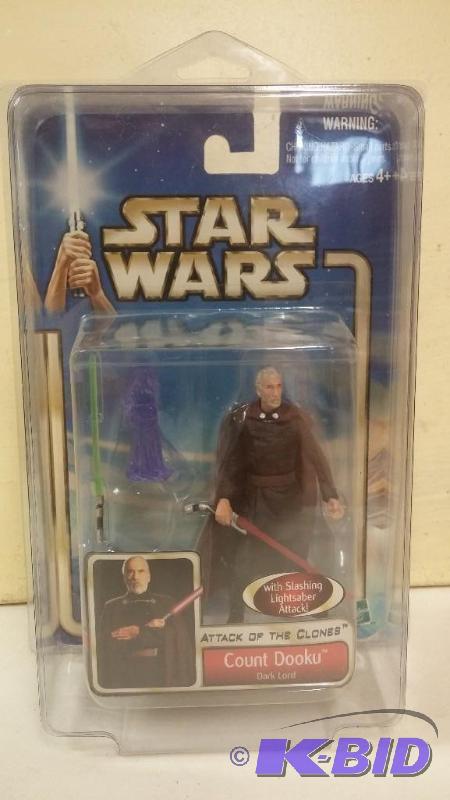 STAR WARS ATTACK OF THE CLONES FIGURE COUNT D...