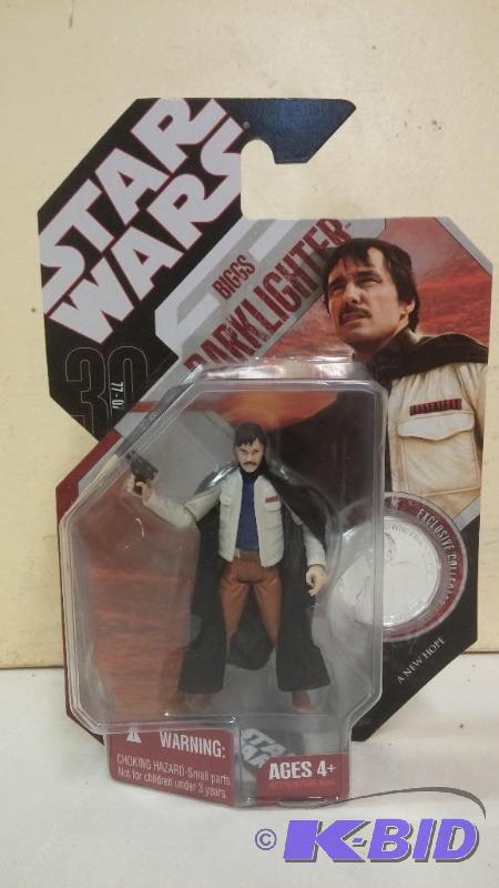 STARS WARS 30TH ANN. FIGURE BIGGS DARKLIGHTER...
