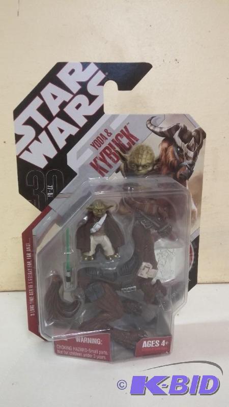 STAR WARS 30TH ANN. FIGURE YODA &amp KYBUCK ...
