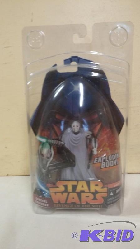 STAR WARS REVENGE OF THE SITH FIGURE GENERAL ...