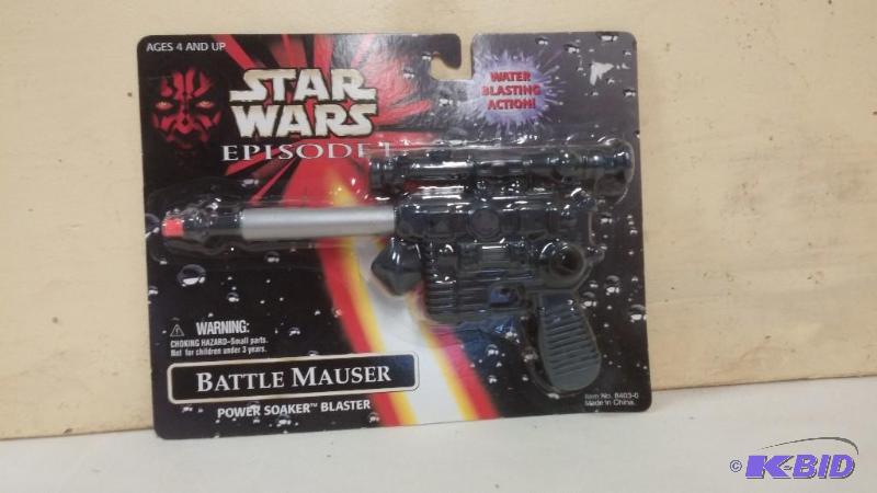 STAR WARS EPISODE 1 BATTLE MAUSER POWER SOAKE...