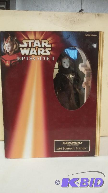 STAR WARS EPISODE 1 QUEEN AMIDALA IN BLACK TR...