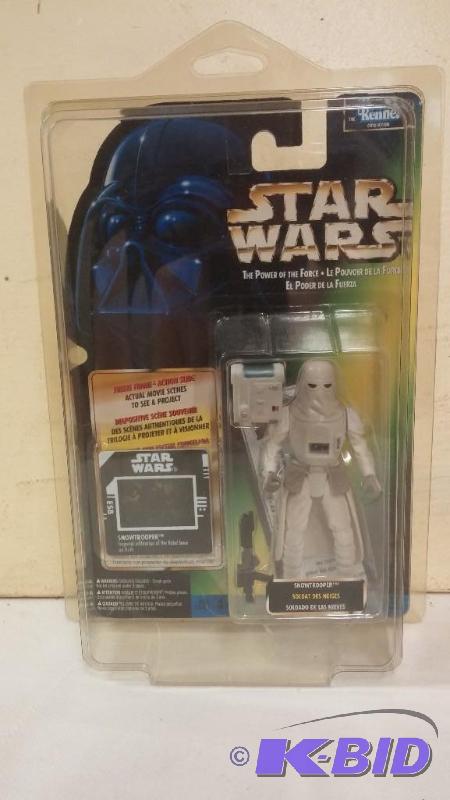 STAR WARS FREEZE FRAME FIGURE SNOWTROOPER TRI...