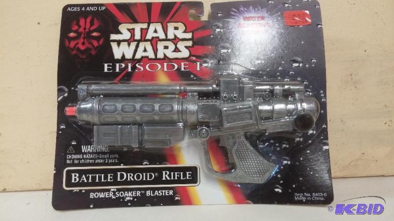STAR WARS EPISODE 1 BATTLE DROID RIFLE POWER ...