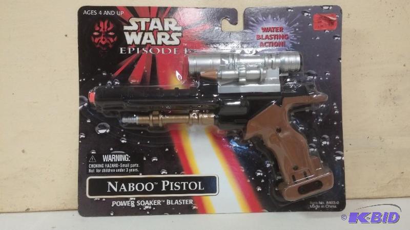STAR WARS EPISODE 1 NABOO PISTOL POWER SOAKER...