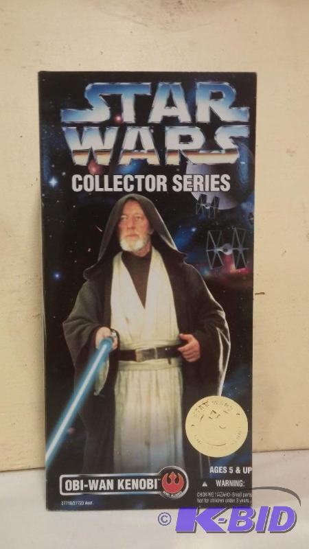STAR WARS 12 INCH OBI WAN KENOBI WITH DARK BL...