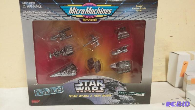 STAR WARS MICRO MACHINES STAR WARS A NEW HOPE...