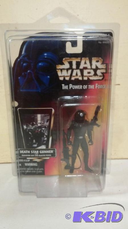 STAR WARS DEATH STAR GUNNER FIGURE NEVER BEEN...
