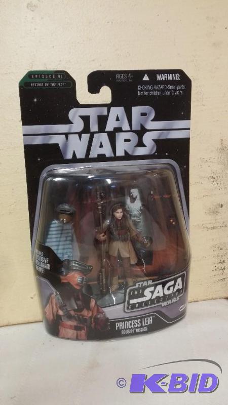 STAR WARS SAGA COLLECTION PRINCESS LEIA BOUSH...