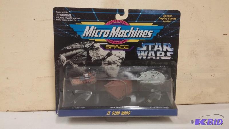 STAR WARS MICRO MACHINES NEVER BEEN OPENED...