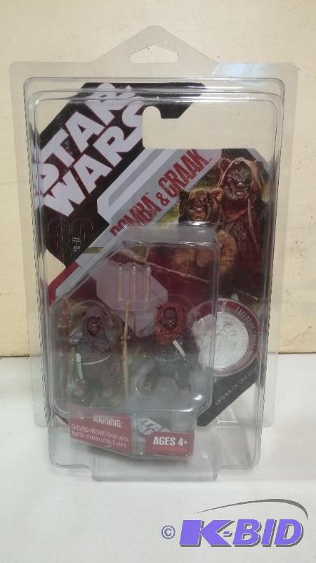 STAR WARS 30TH ANN ROMBA &amp GRAAK FIGURE W...