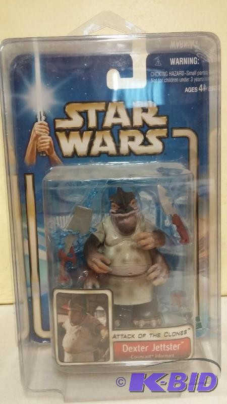 STAR WARS ATTACK OF THE CLONES DEXTER JETTSTE...