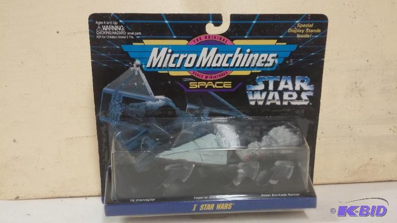 STAR WARS MICRO MACHINES NEVER BEEN OPENED...