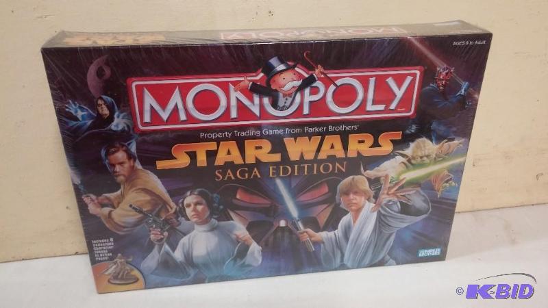 STAR WARS SAGA EDITION MONOPOLY NEVER BEEN OP...