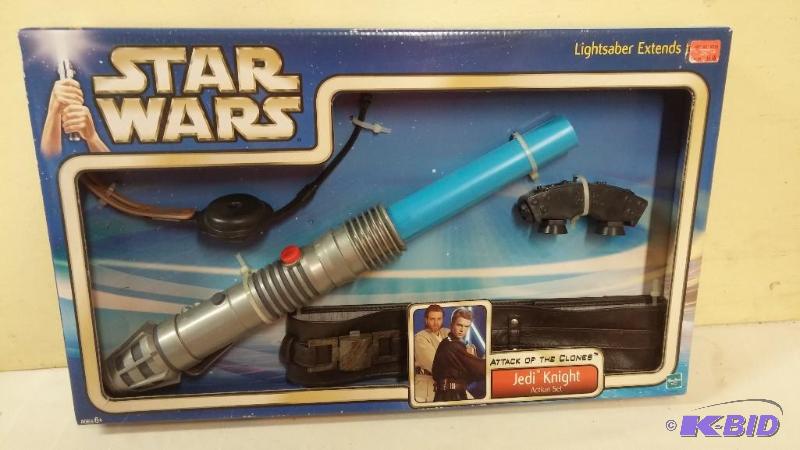 STAR WARS ATTACK OF THE CLONES JEDI KNIGHT AC...