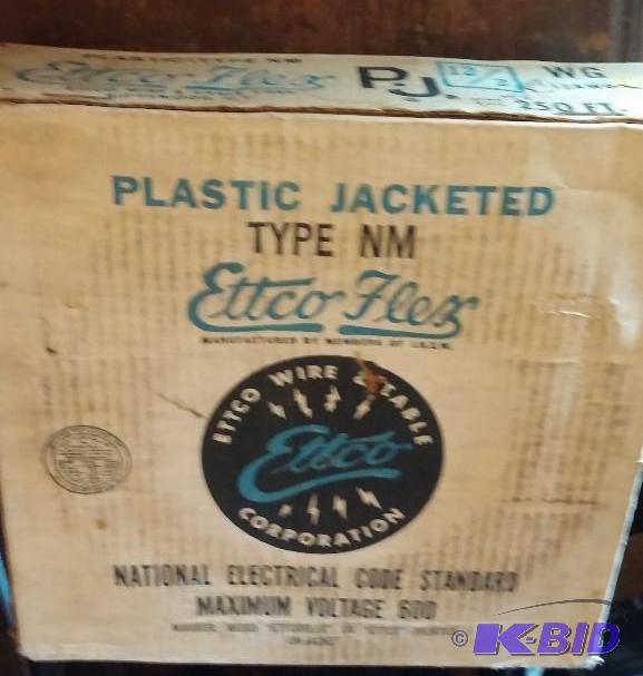 lot 18 image: Entire Box of Electrical wiring...
