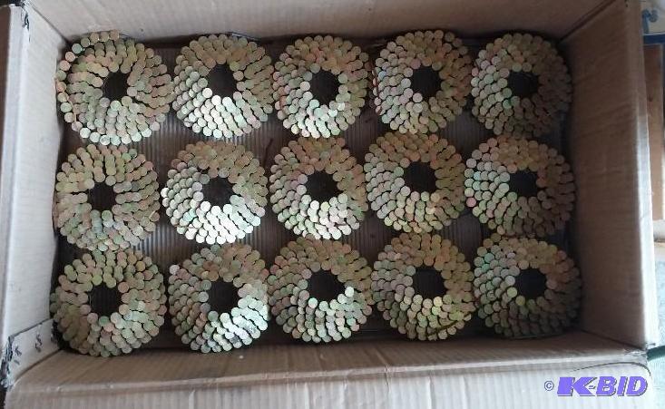 lot 24 image: 30 coils of roofing nails...