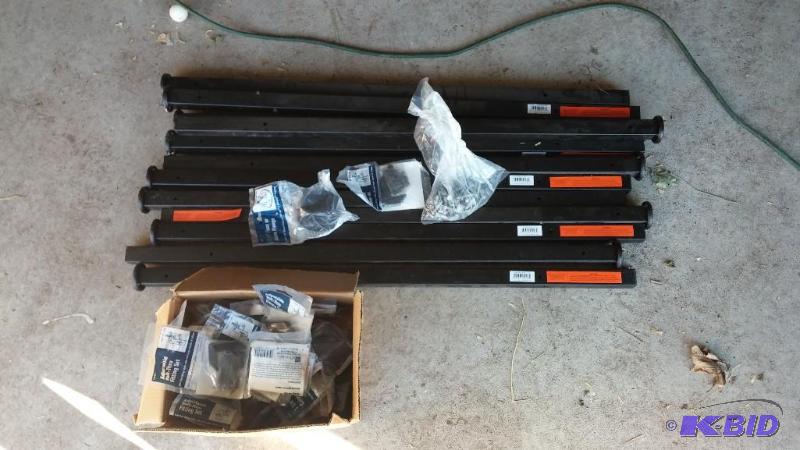 lot 4 image: Complete RAILING System--Rods, Flanges...