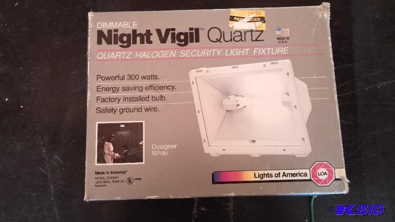 lot 8 image: Night Vigil Light Fixture-NEW...