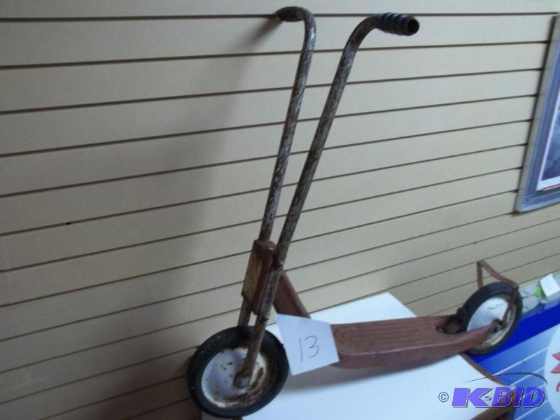 Vintage Scooter with lots of patina...