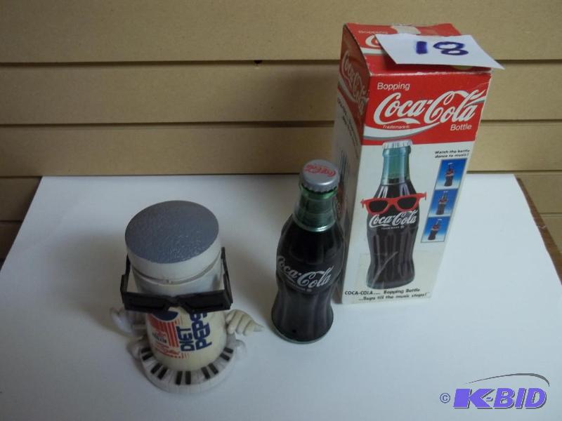 Coca Cola and Pepsi dancing can and bottle, n...