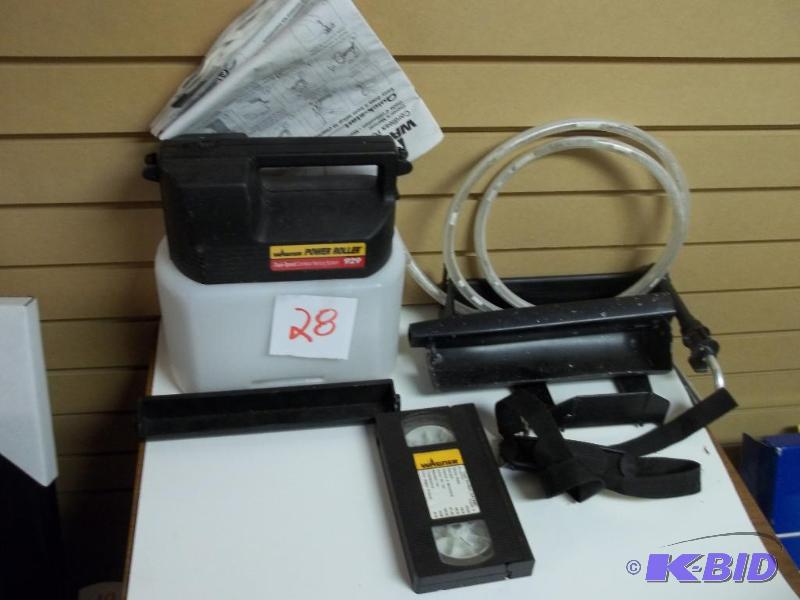 Wagner power roller, with instructions and ta...
