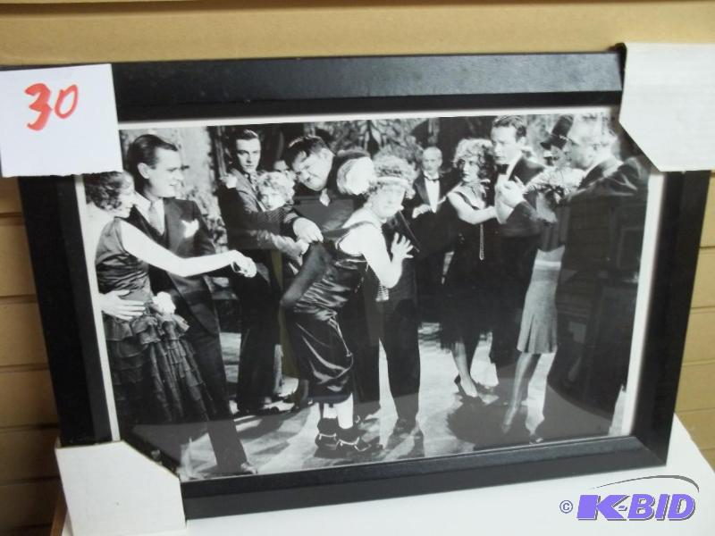 Laurel and Hardy, black and white, new, 14x20...