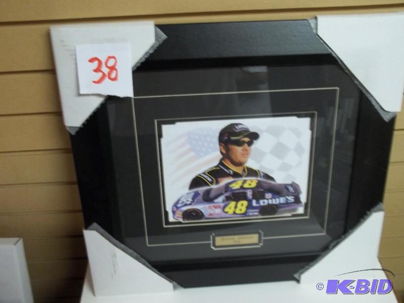 Jimmy Johnson picture, framed, new, 20x19...