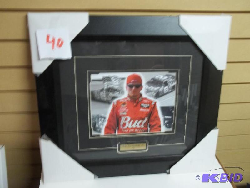 Dale Earnhardt Jr. framed picture, new, 20x19...