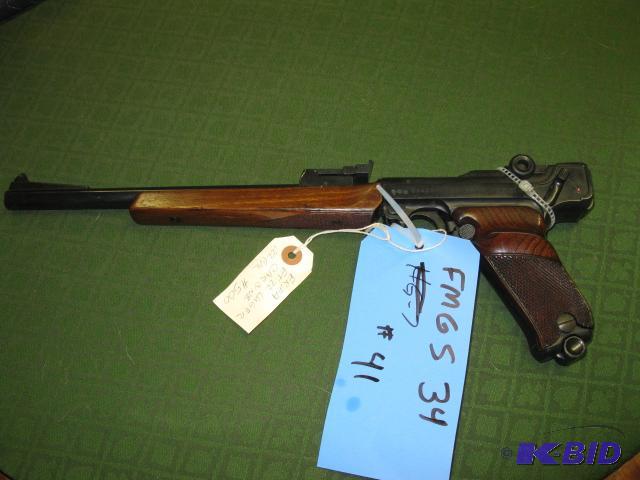 lot 41 image: Erma ET-22 semi-auto pistol SN 60630 Caliber...