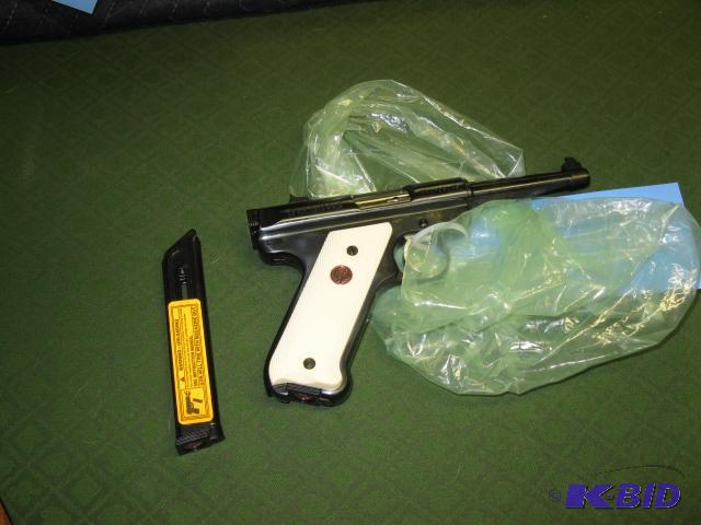 lot 42 image: Ruger Mark II NRA Commemorative semi-auto pis...