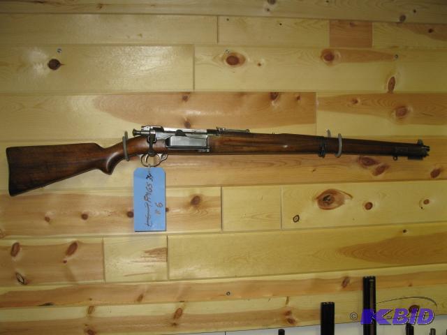 lot 6 image: Norwegian Krag-Jorganson 1918 bolt action rif...