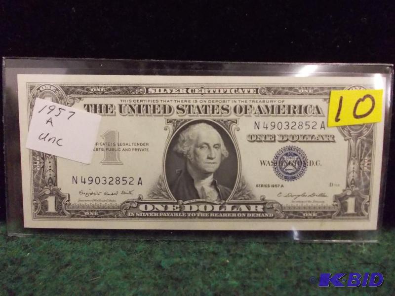 US $1.00 Silver Certificate Series 1957 A...