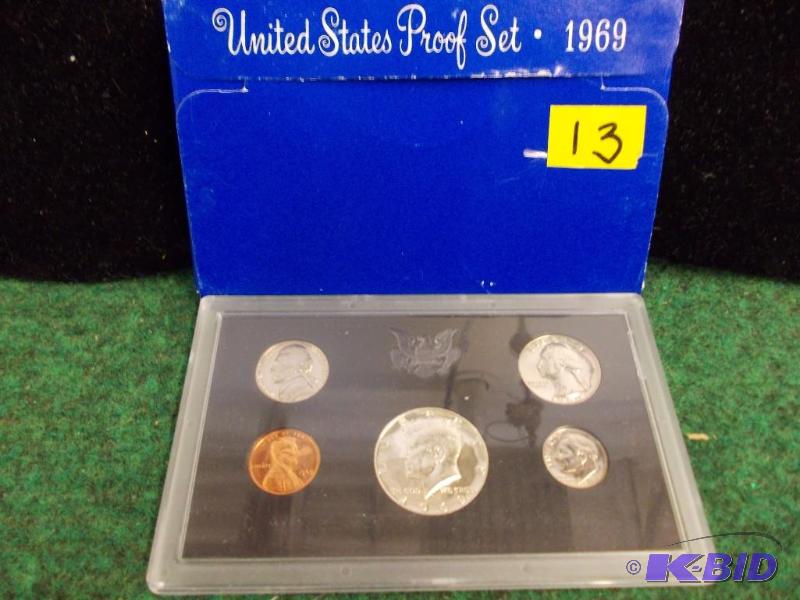 US Proof Set 1969...