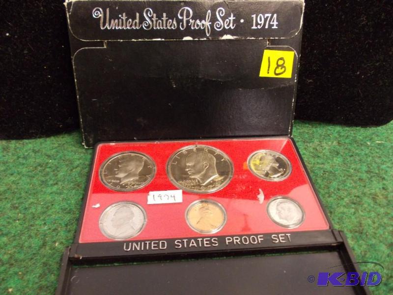 US Proof Set 1974...