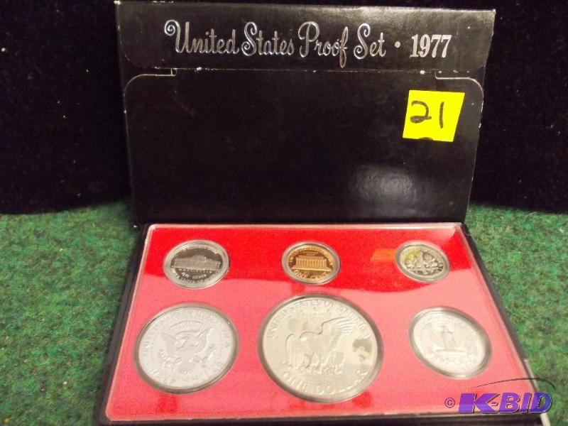 US Proof Set 1977...