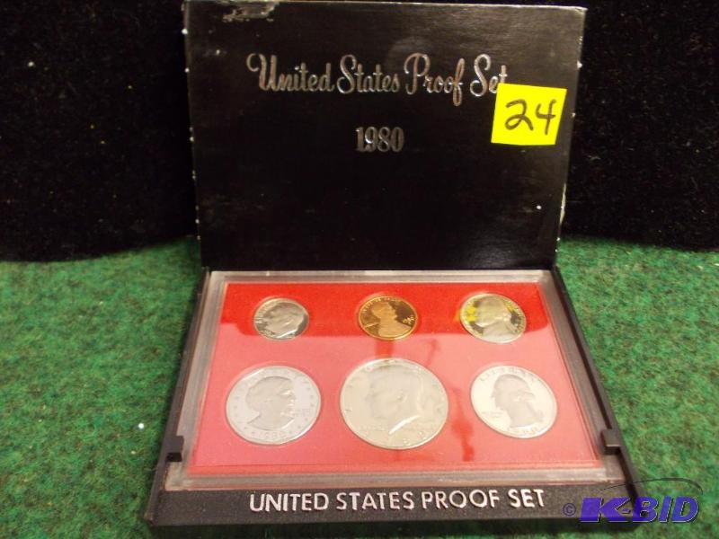 US Proof Set 1980...