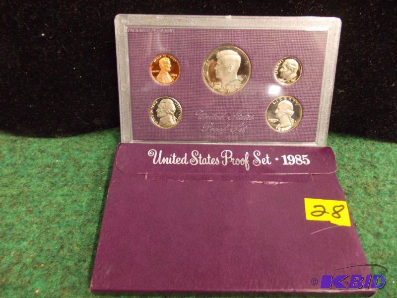 US Proof Set 1985...