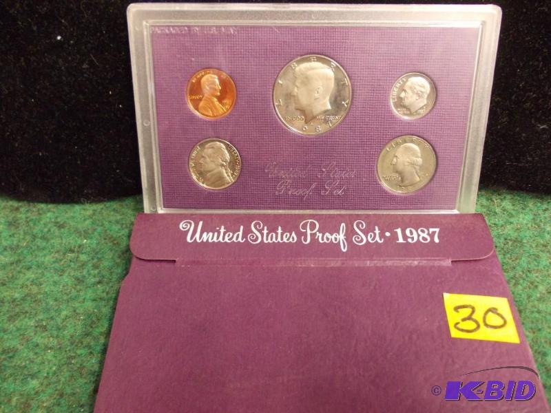 US Proof Set 1987...