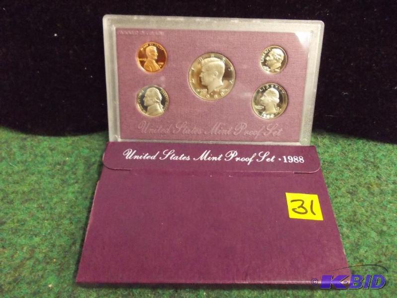 US Proof Set 1988...
