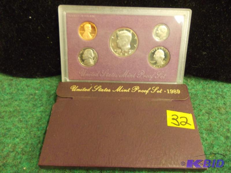 US Proof Set 1989...