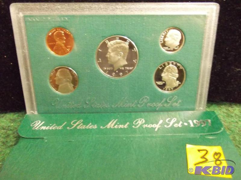 US Proof Set 1997...