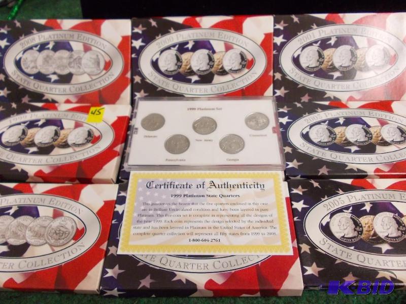 Collection Of State Quarters 1999-2006 &amp ...