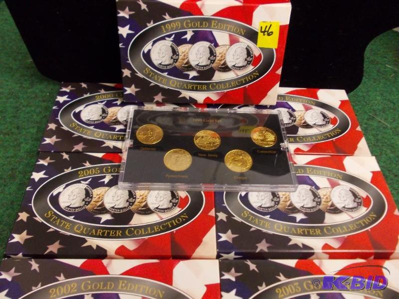 Gold Edition State Quarter Collection 1999-20...
