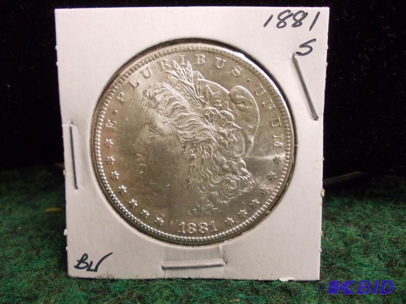 Morgan Dollar 1881 S...