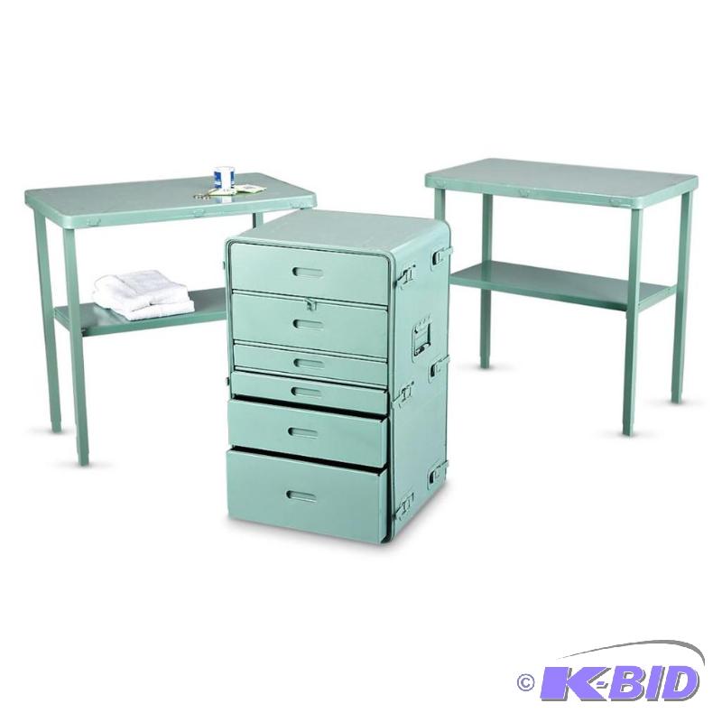 U.S. Portable Medic Storage Chest with Drawer...