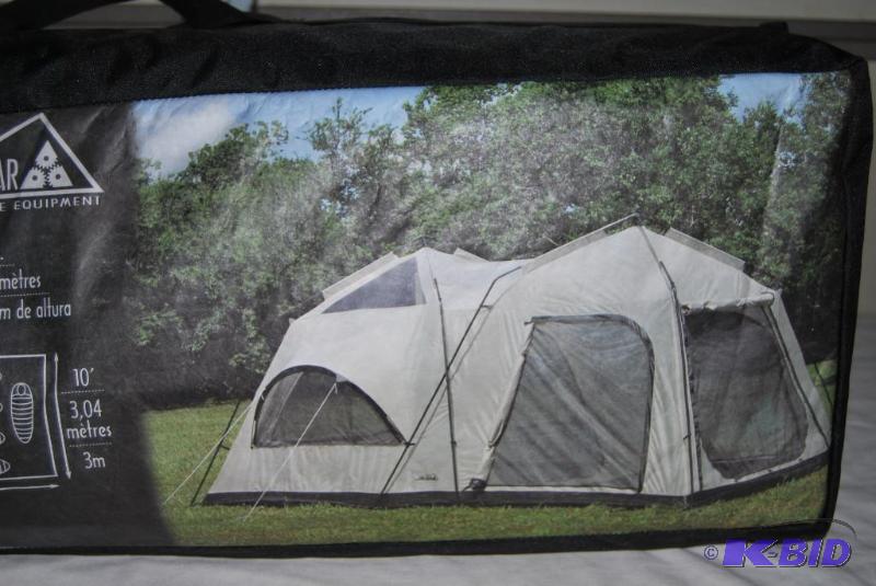 Texsport Twin Peaks 2-room Cabin Dome Tent, s...