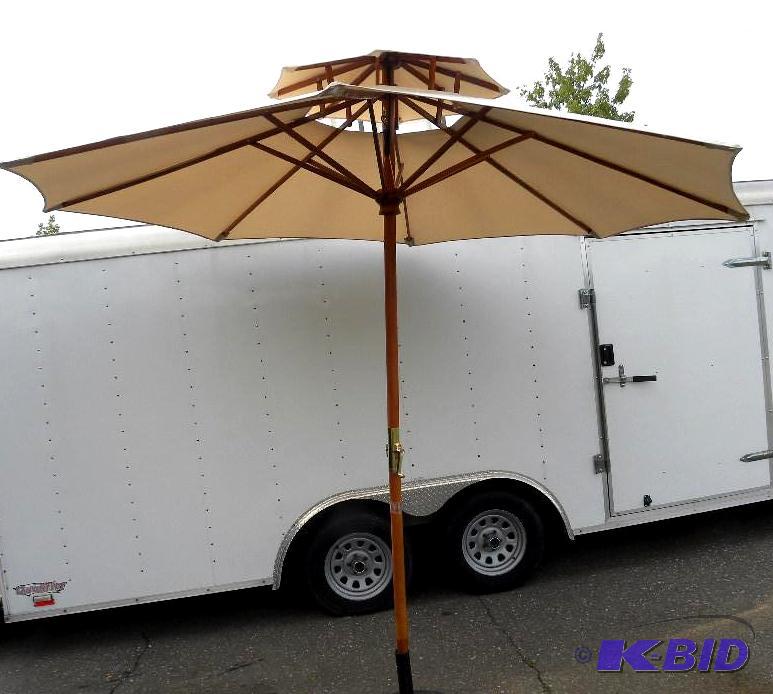 10-ft Market Umbrella, khaki, 1 78&quot dia...